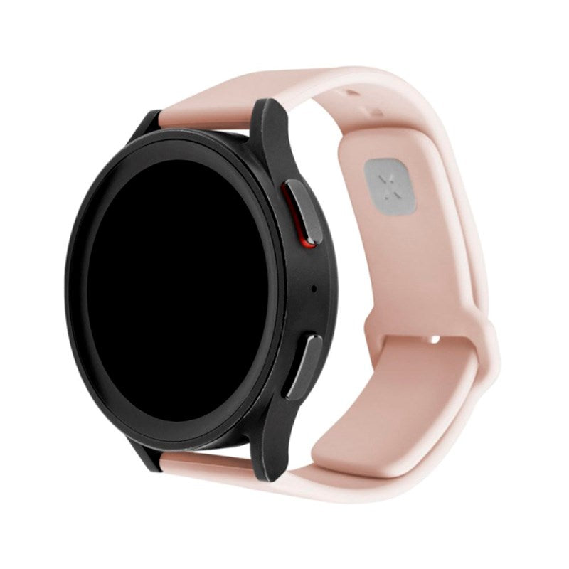 Fixed Sporty Silikone Rem til Universal Smartwatch (22mm) - Lyserød