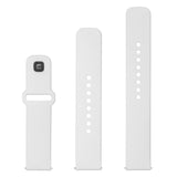 Fixed Sporty Silikone Rem til Universal Smartwatch (22mm) - Hvid