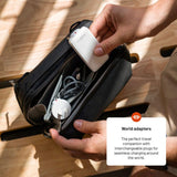 Fixed Slank Rejseadapter m. 2 x USB-C - EU / UK / US / AUS - Hvid