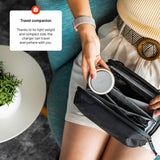 Fixed MagFlex Round 3-i-1 Foldbar Trådløs Oplader - MagSafe Kompatibel - Titanium