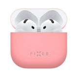 Fixed Silikone Cover - Apple AirPods (4. gen.) - Lyserød