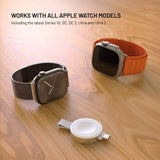 Fixed Apple Watch Trådløs Oplader - 5W - USB-C - Hvid