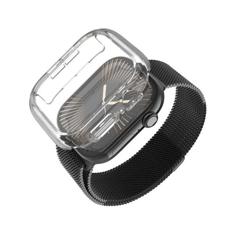 Apple Watch 11 / 10 (46mm) Fixed Cover m. Indbygget Skærmbeskyttelsesglas - Gennemsigtig
