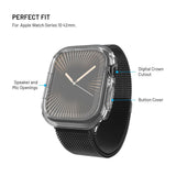 Apple Watch 11 / 10 (42mm) Fixed Cover m. Indbygget Skærmbeskyttelsesglas - Gennemsigtig