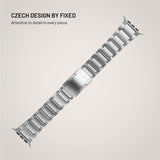 Fixed Apple Watch (42/44/SE/45/46/49) Titanium Urrem - Grå