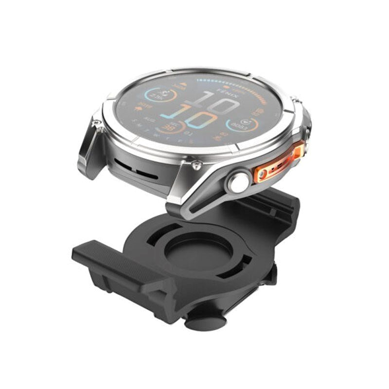 Fixed Cykel Monteringssæt til Garmin Smartwatch (26mm) & Garmin Edge Cykelcomputer - Sort