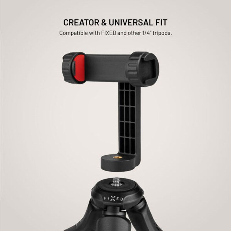 Fixed Creator Mobilholder m. 1/4"-gevind - Sort
