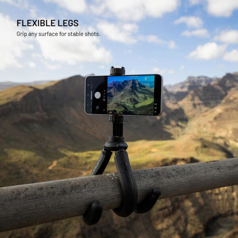 Fixed Creator Fleksibelt Smartphone Stativ - Sort