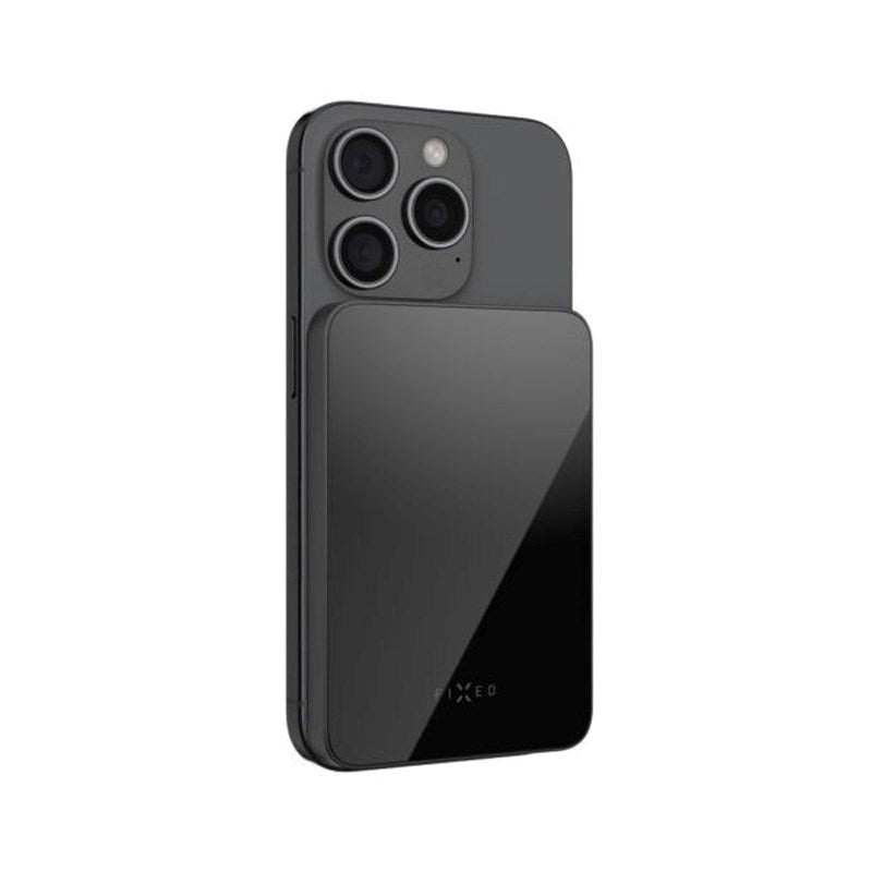Fixed MagZen Powerbank 5.000 mAh m. Qi2 - Sort