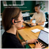 Fixed Talk Pro Open-Ear Trådløst Mono Headset m. ENC - Sort