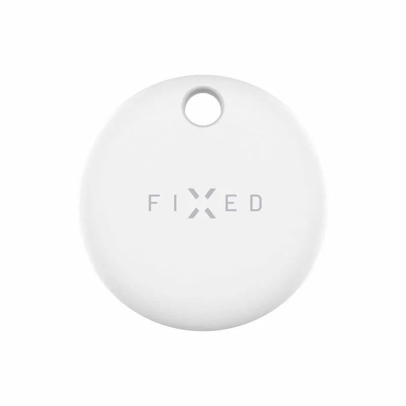 Fixed Tag Dual Bluetooth Tracker - Kompatibel med Apple Find My / Find Hub - Hvid
