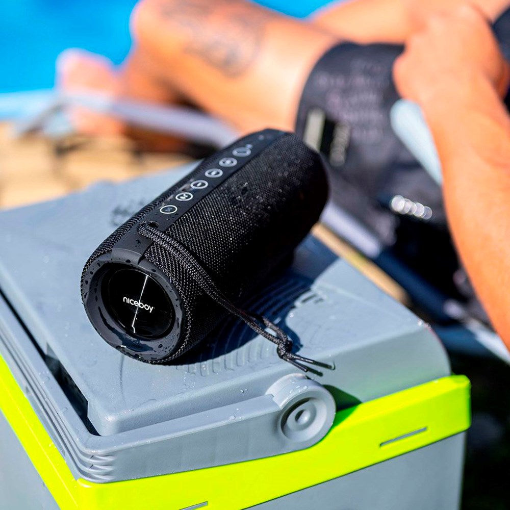 Niceboy Raze 3 Titan 50W Bluetooth-høyttaler og radio - Svart 