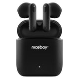 Niceboy HIVE Beans True Wireless In-Ear Høretelefoner - Sort