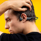 Niceboy Hive Bones 3 trådløse Bluetooth-sportshodetelefoner - Svart / Blå