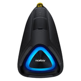 Niceboy RAZE Fusion 10W Bluetooth Højtaler m. Indbygget FM-Radio - Sort