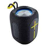 Niceboy RAZE Supersonic 16W Bluetooth Højtaler m. Indbygget FM-Radio & Lyseffekter - Sort