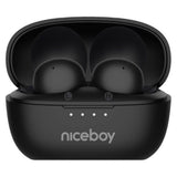 Niceboy HIVE Podsie 4 True Wireless Høretelefoner - In-Ear - Sort
