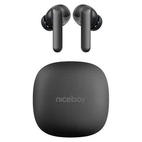 Niceboy HIVE Pins Pro 4 ANC True Wireless Høretelefoner - In-Ear - Sort
