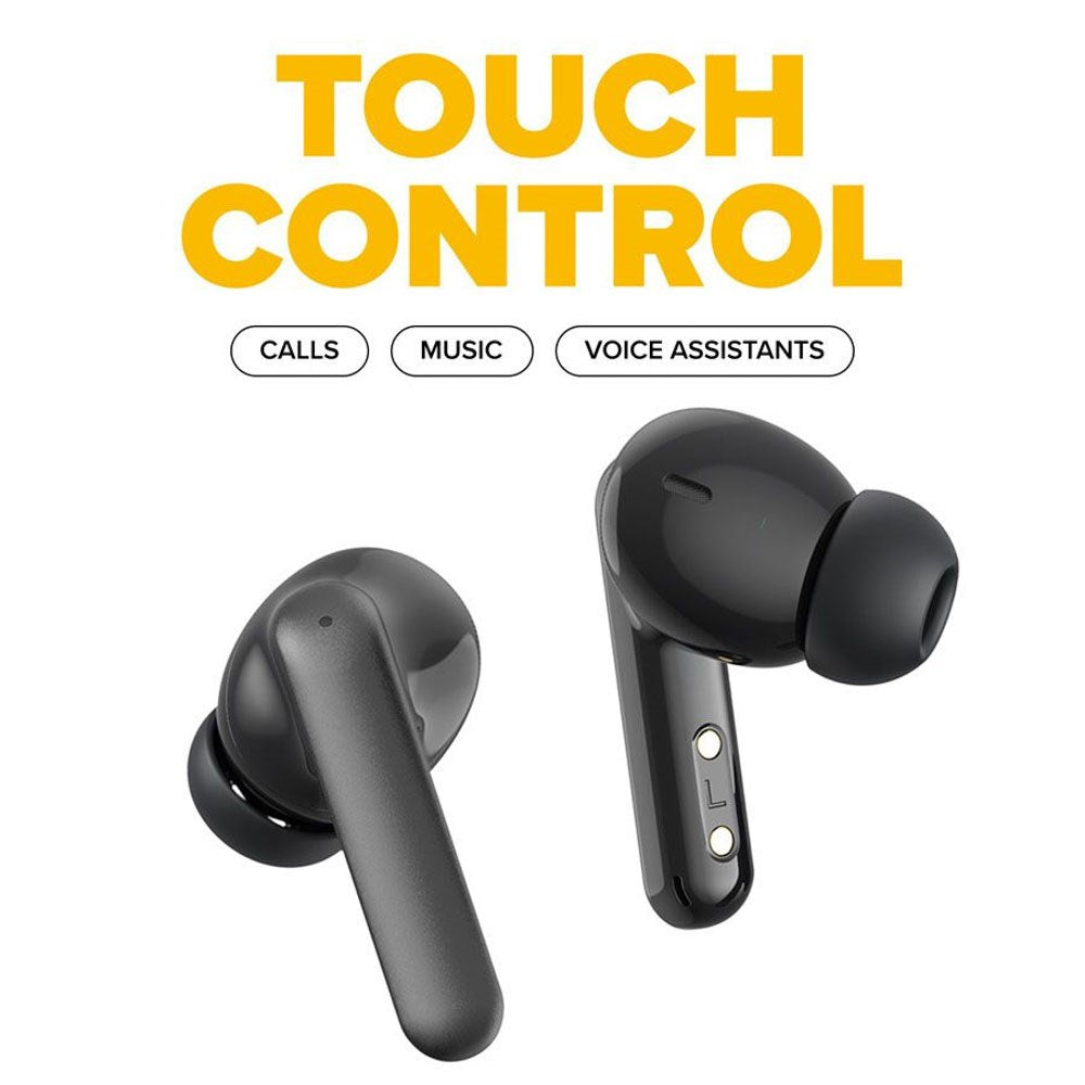 Niceboy HIVE Pins Pro 4 ANC True Wireless Høretelefoner - In-Ear - Sort