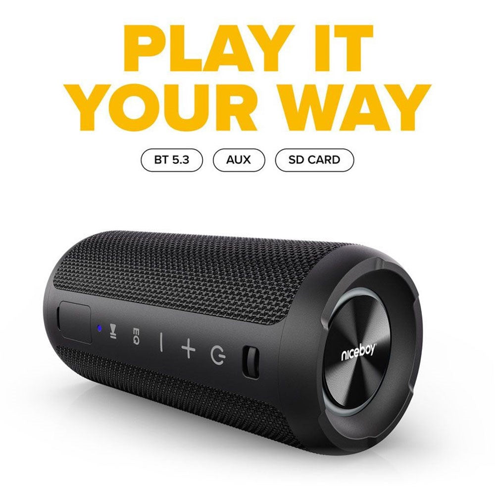 Niceboy Orion Bluetooth Højttaler - 24W - Sort