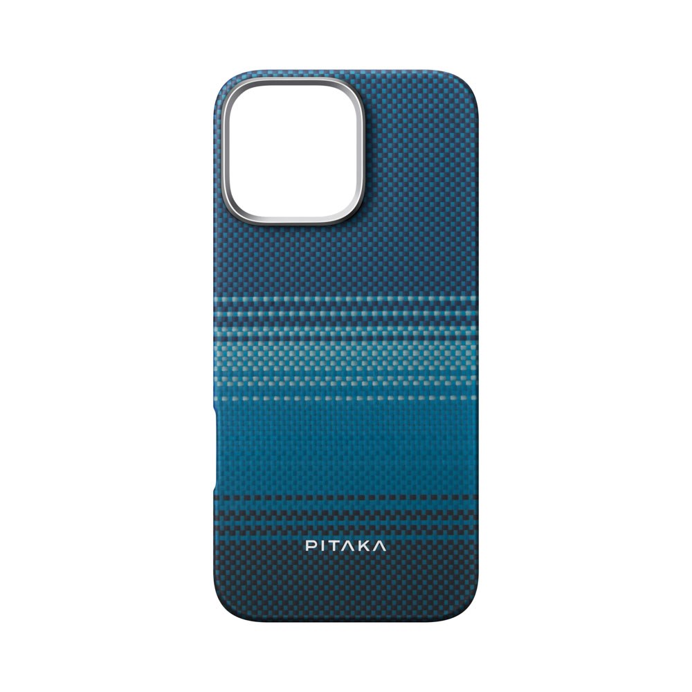 iPhone 16 Pro Max PITAKA Tactile Woven Bagside Cover - MagSafe Kompatibel - Moonrise