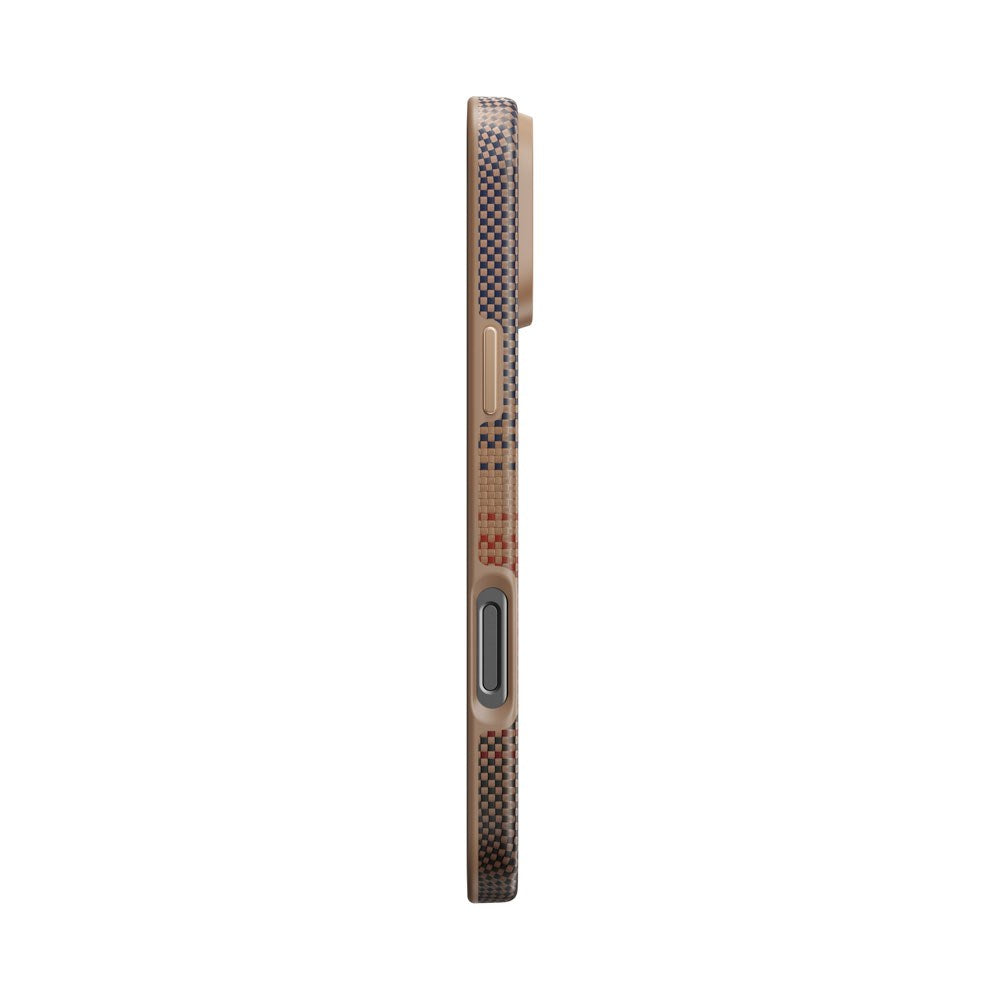 PITAKA iPhone 16 Pro Max Military Grade Protective Bagside Cover - MagSafe Kompatibel - Sunset