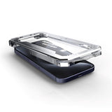 Mobile Origin Skjermbeskyttelsesglass m. Applikator - iPhone 15 Pro - Gjennomsiktig / Black Edge