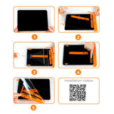 iPad Pro 11" (2024) Mobil Origin Glass Skjermbeskytter - Gjennomsiktig