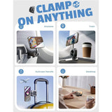 Mobile Origin Universal Mobilholder Travel - MagSafe-kompatibel - Mørkegrå