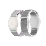 Apple Airtag - Nylon beskyttelsesdeksel - Stropp - Grå