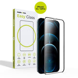 iPhone 12 / 12 Pro Mobile Origin EasyGlass Skjermbeskytter - Gjennomsiktig / Black Edge