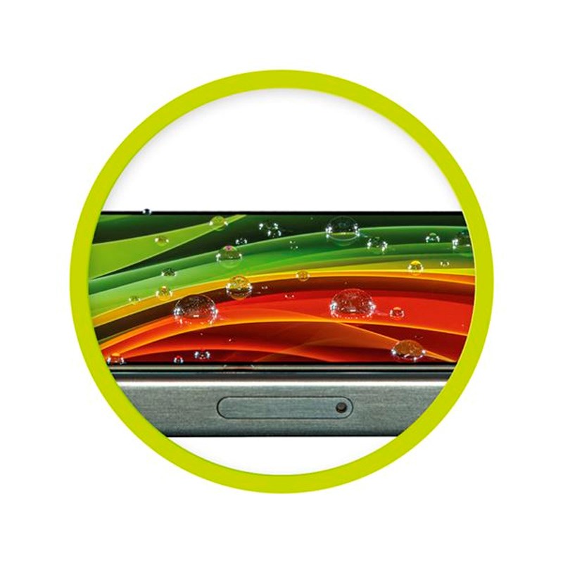 Samsung Galaxy S24 FE Mobile Origin EasyGlass Skjermbeskytter - Gjennomsiktig / Black Edge