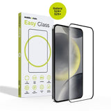 Samsung Galaxy S24+ (Plus) Mobile Origin EasyGlass Skjermbeskytter - Gjennomsiktig / Black Edge