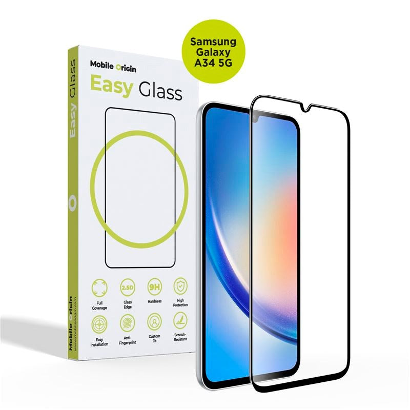 Samsung Galaxy A34 5GMobile Origin EasyGlass - Herdet glass
