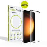 Samsung Galaxy S23 Mobile Origin EasyGlass Skjermbeskytter - Gjennomsiktig / Black Edge