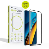 Xiaomi Poco X6 (5G) Mobile Origin EasyGlass Skærmbeskyttelse - Gennemsigtig / Sort Kant