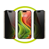 Mobile Origin Skjermbeskytter - Herdet Glass Privacy - 2 stk. - iPhone 16 Pro