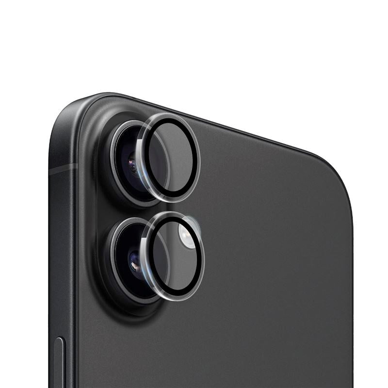 Mobile Origin Easy Lens Guard - Gjennomsiktig kameralinsebeskytter - iPhone 16/16 Plus