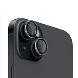 iPhone 15 / 15 Plus Mobile Origin Easy Lens Guard - Kameralinsebeskytter - Gjennomsiktig