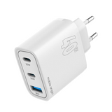 Mobil Origin GaN 40W Vegglader USB-A + 2 USB-C - Hvit