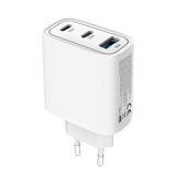 Mobil Origin GaN 40W Vegglader USB-A + 2 USB-C - Hvit