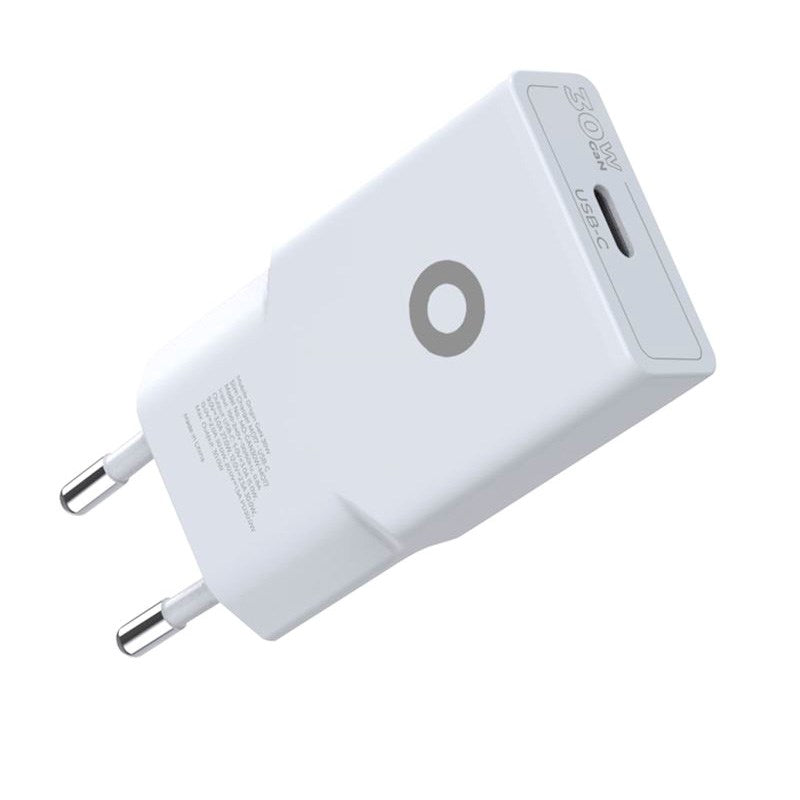 Mobile Origin - MO17 30W Slim Vægoplader m. 1x USB-C - Hvid