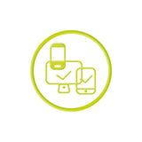 Mobile Origin GaN Vægoplader - 65W - 2 x USB-C - Hvid