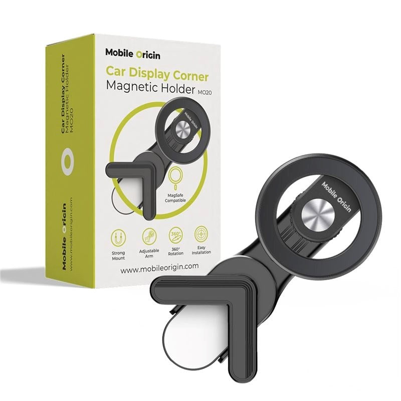 Mobile Origin MO20 Mobilholder til Bil til Skærm - MagSafe Kompatibel - Sort