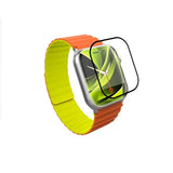 Mobile Origin Apple Watch 11 / 10 (46mm) Hybrid Skærmbeskyttelse - Gennemsigtig / Sort Kant