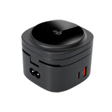 Mobile Origin Foldbar Qi2 Trådløs Oplader-  5-in-1 Ladefunktion - 65W - Sort