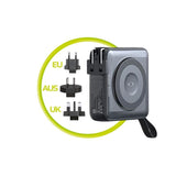 Mobile Origin PowerBank Rejseoplader - MagSafe Kompatibel - 10.000 mAh - Sort