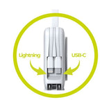 Mobile Origin PowerBank Rejseoplader - MagSafe Kompatibel - 10.000 mAh - Hvid