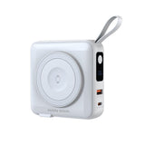 Mobile Origin PowerBank Rejseoplader - MagSafe Kompatibel - 10.000 mAh - Hvid