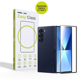 Samsung Galaxy Z Fold7 Mobile Origin EasyGlass Beskyttelsesglas - Gennemsigtig / Sort Kant